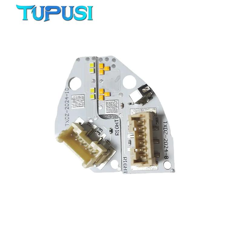 White DRL Boards for 2017 2018 2019 2020 Seat Leon Cupra LED Headlight Daytime Running Light OE# 5F0941475A 5F0941476A