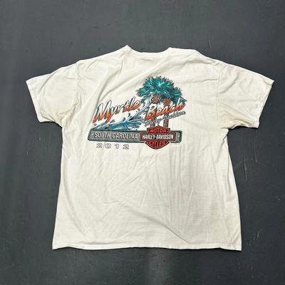 Vintage Retro Harley Davidson Myrtle Beach South Carolina T-Shirt