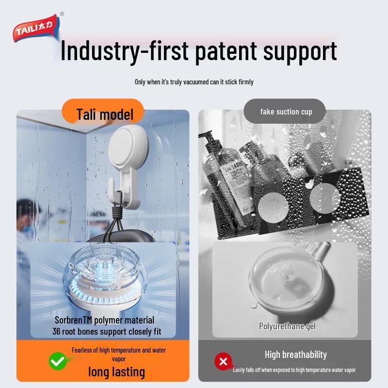 Tongqimeng Taily Multi-functional Corner Suction Cup Organizer
