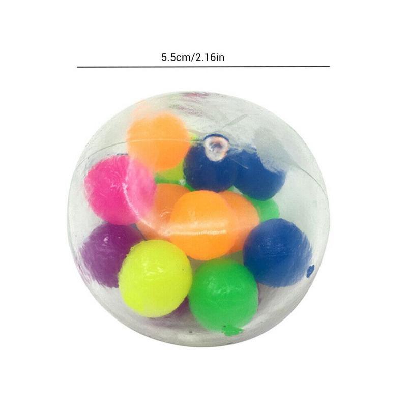 1PCS Squishy Sensory Stress Reliever Ball Toy Autism Squeeze Anxiety Fidget