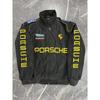 F1 Racing Embroidered Jacket Motorcycle Riding Long Sleeve Winter Loose Coat Unisex Women