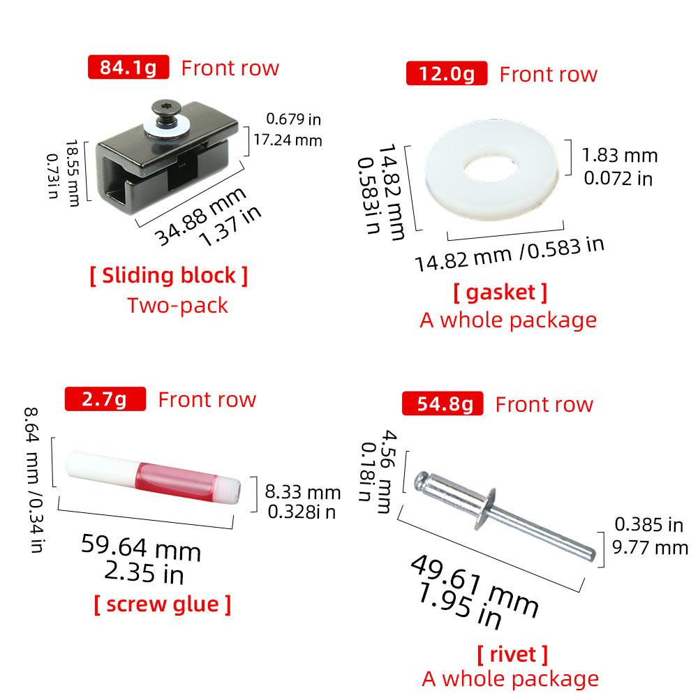 G38 2018-2023 Car Sunroof Repair Kit Compatible with BMW 5 Series G38 2018-2023 Sun Roof Replacement Parts 54107468420