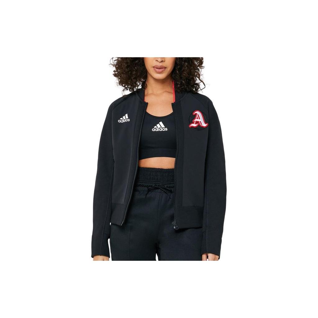 Adidas VRCT Jacket Long Sleeve Sports Coat Women Outerwear Black FI9214