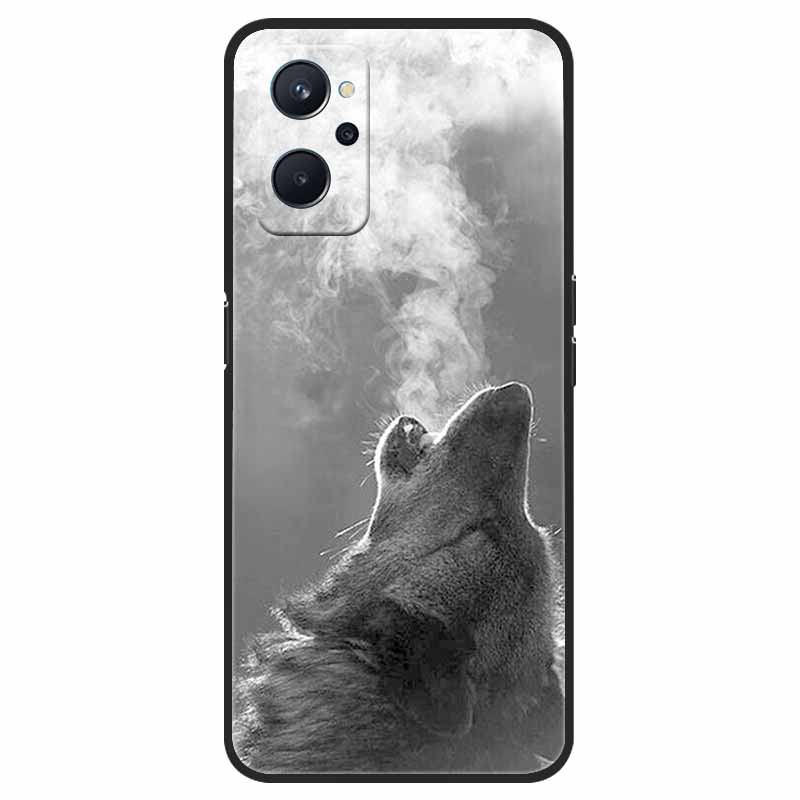 För Coque realme 9i Fodral Stötsäker Mjuk silikon TPU Baksida För oppo realme 9i 9 i i9 Realme9i Telefonfodral 9i Söt tecknad film