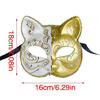 Masquerade Cats Face Mask Animal Cosplay Mask For Women Man Masquerade Party