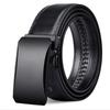 Men's Belt Genuine Leather Automatic Buckle Business Cowhide Belt Male Middle-aged and Young Versatile Simple Casual Trouser Belt for Men