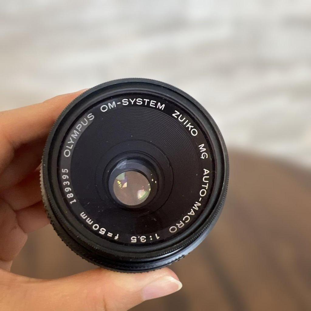 Used OLYMPUS ZUIKO MC AUTO-MACRO 50mm Old Lens
