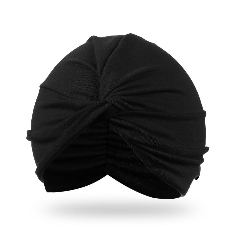 Fashion Ear Protection Elastic Hair Loss Hat Head Wrap Cancer Chemo Cap Muslim Turban Bandana Scarf