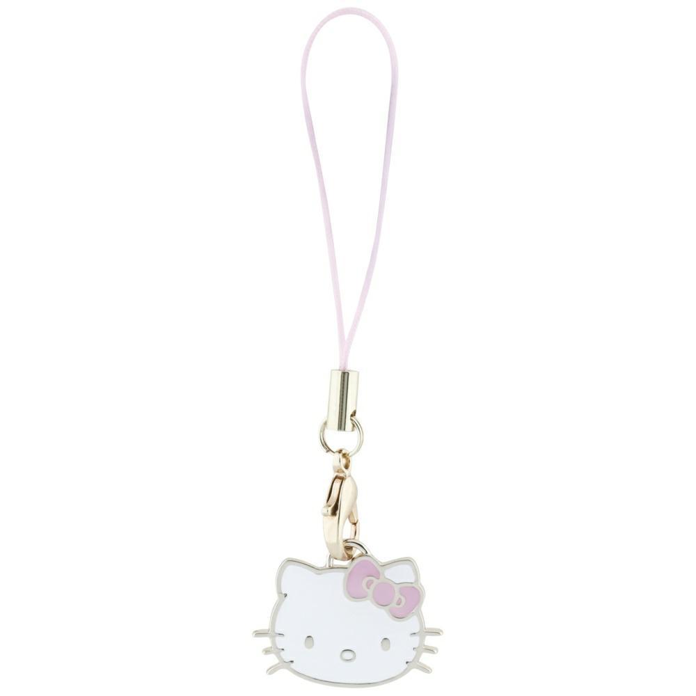 Hello Kitty Zawieszka Hkcpmkhp Phone     Strap Różowy/Pink Charm Kitty Head