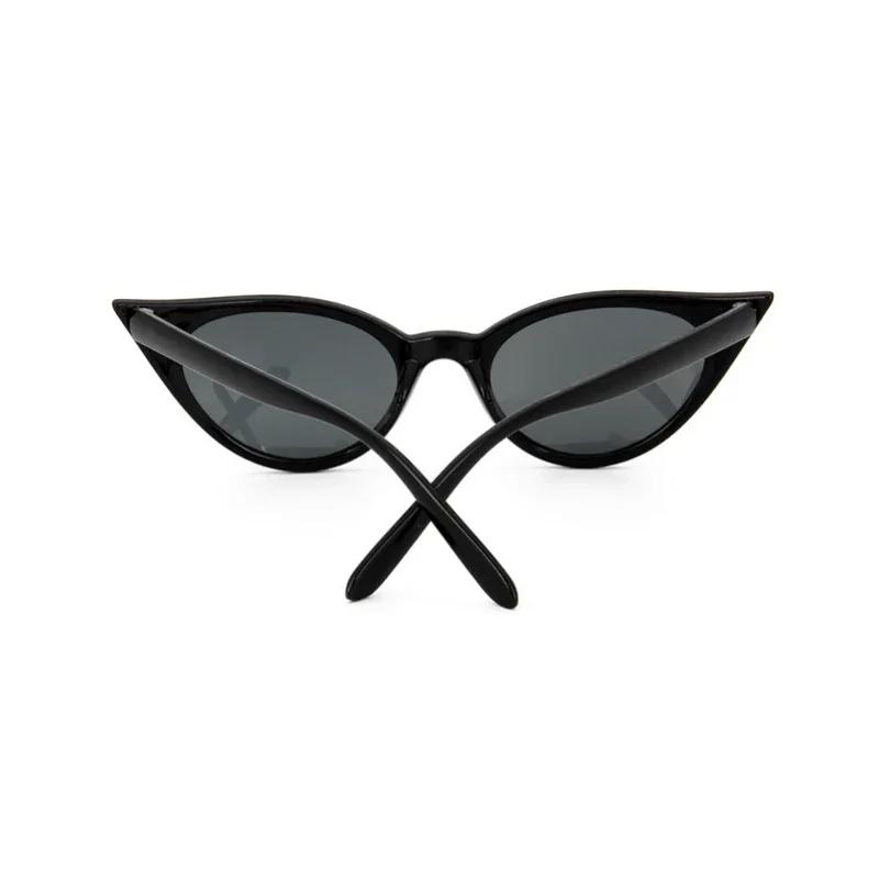 Trendy Mirror Cat Eye Sunglasses Women Men Cateye Classic Small Frame Designer Brand Eyewear Female Male