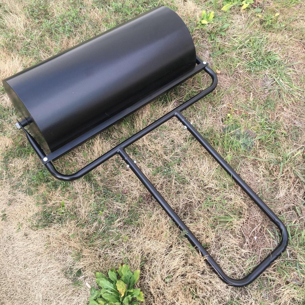 Garden Lawn Soil Compactor: Hand-Held Push/Pull Roller for Leveling and Landscaping