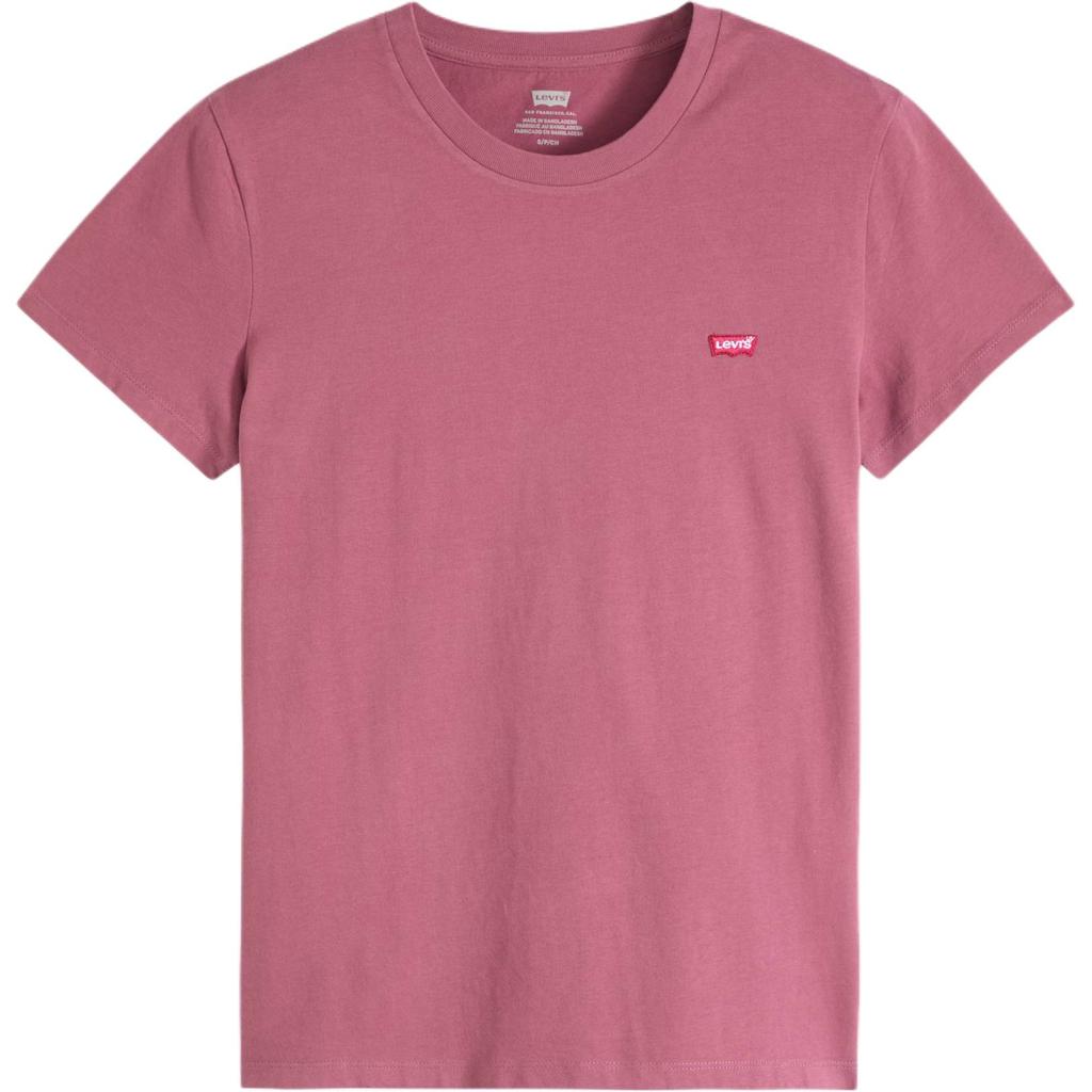 Levis Logo Crew Neck Short Sleeve Durable T-Shirt Women tops 391850416
