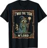 Lustiges Meme T'was The 'Tism M'Lord Waschbär Zauberer Autismus T-Shirt