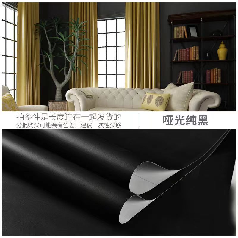 

Виниловые Обои Однотонные Глянцевые Самоклеящиеся Декоративные Наклейки Кухонный Шкаф Холодильник Рабочий Стол Ремонт Современная Пленка 1mx40cm