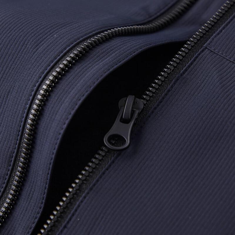 Shanshan Men's Hooded Fleece-Lined Windproof Jacket