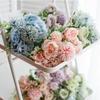 Artificial Flowers, 7-pronged Artificial Flowers, Peony Bouquets, Plastic Flowers, Daisies, Silk Fabric Flowers, Dried Flowers, Home Decoration