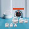 10pcs/set Round Shape Drain Plug Cover Scupper Drain Holes Sealing Plugs  Bathroom Laundry Kitchen