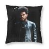 The Weeknd Pop Singer Pillowcase Printed Fabric Cushion Cover Decor Pillow Case Cover Home Square 18''