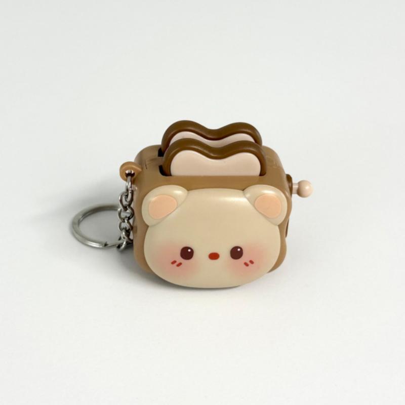 Sounding Button Clicker Cute Keycap Keyring Stress Relief (3 Option)