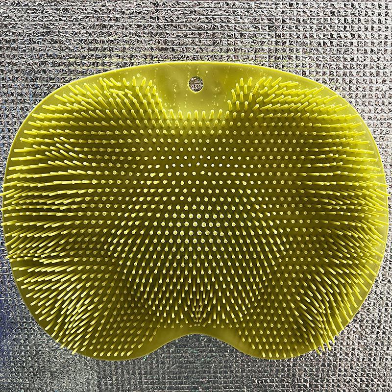 

Многофункциональный коврик для ванны Douyin для массажа спины и чистки ног с нескользящими присосками bath pad 130g OPP packaging зелёный