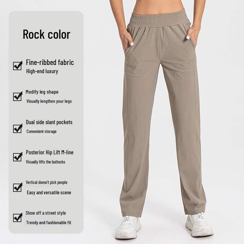 

Женские брюки больших размеров свободного кроя с прямыми штанинами для йоги и бега 3XL