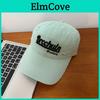 Fashion Spring Summer Cotton Baseball Cap With Embroidered Letters For Women