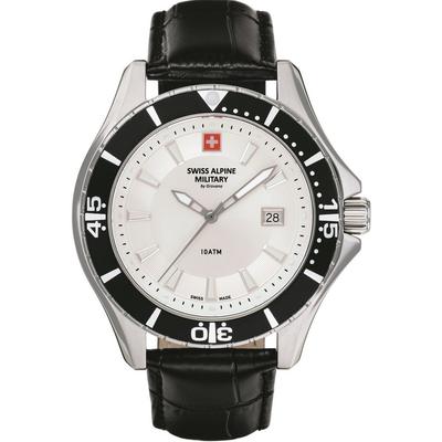 By Grovana Nautilus White Dial Quartz 7040.1532 100M Men's Watch