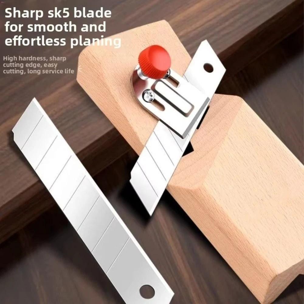 V-shaped Chamfering Planer 45° Manual Chamfering Tool Woodworking Chamfer Planer  Wood Plane Edge