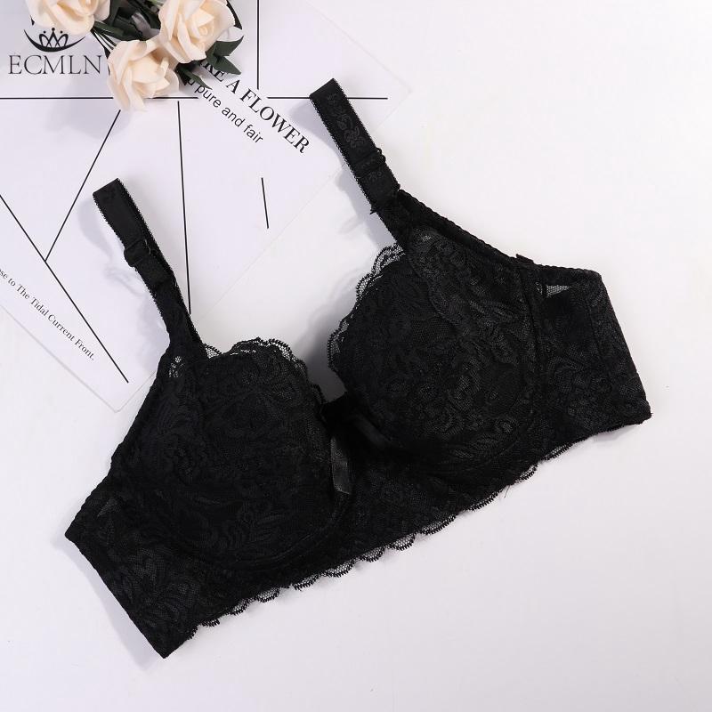 

Женский сексуальный изысканный кружевной бюстгальтер пуш-ап большого размера, тонкие вкладыши, стальное кольцо, бюстгальтер большого размера 36-46 чашка C/D/E, бюстгальтер на косточках 46/105 чёрный