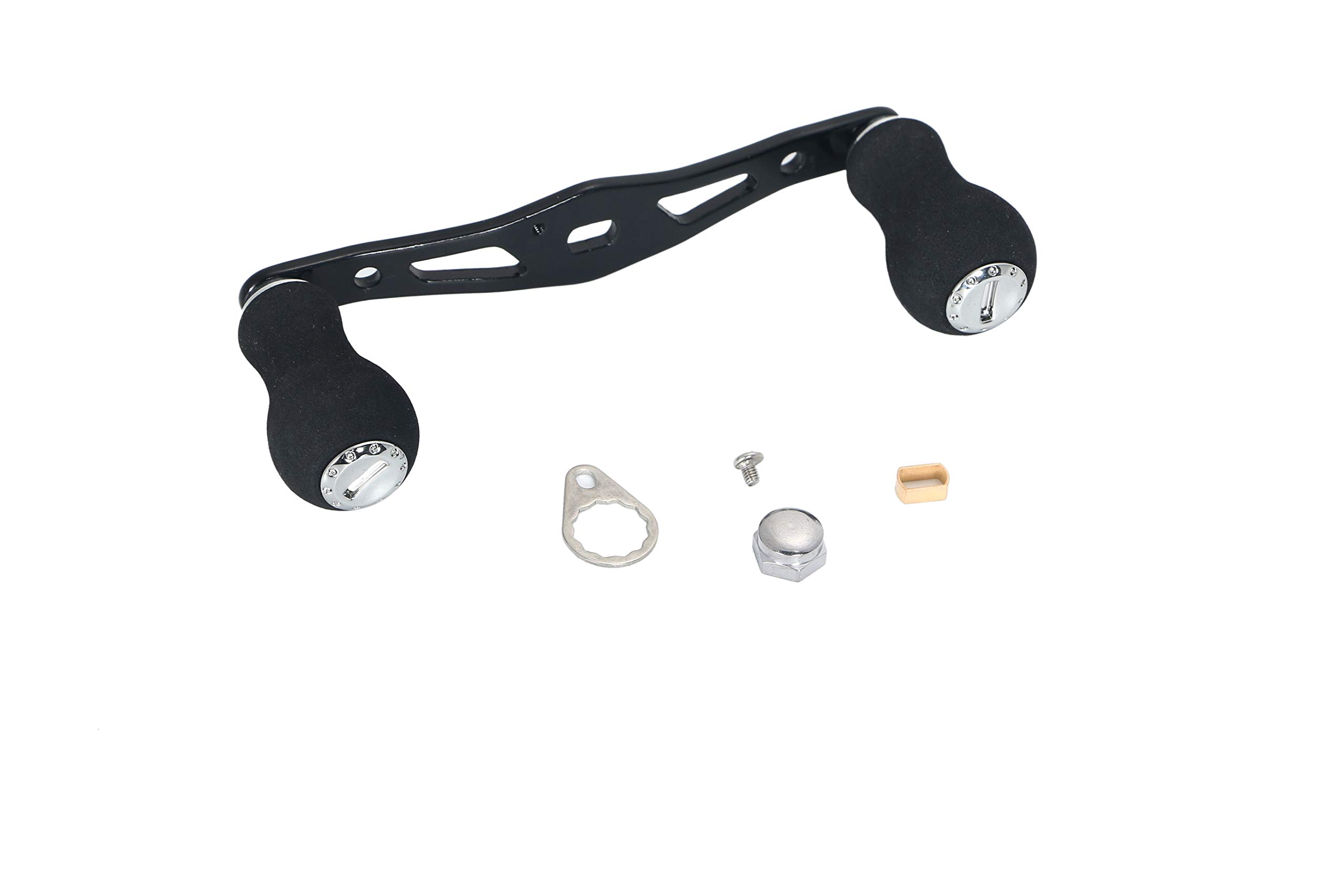 

VILTAGE Custom Handle Baitcasting Reel Handle Offset Shimano Conversion Spacer Included Daiwa Abu чёрный