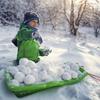 20PCS Fake Snowballs 5cm White Color Artificial Snow Toy Balls for Indoor and Outdoor