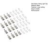 30Pcs Christmas Light Clips Metal Gutter Hooks Strong Load-bearing Weatherproof