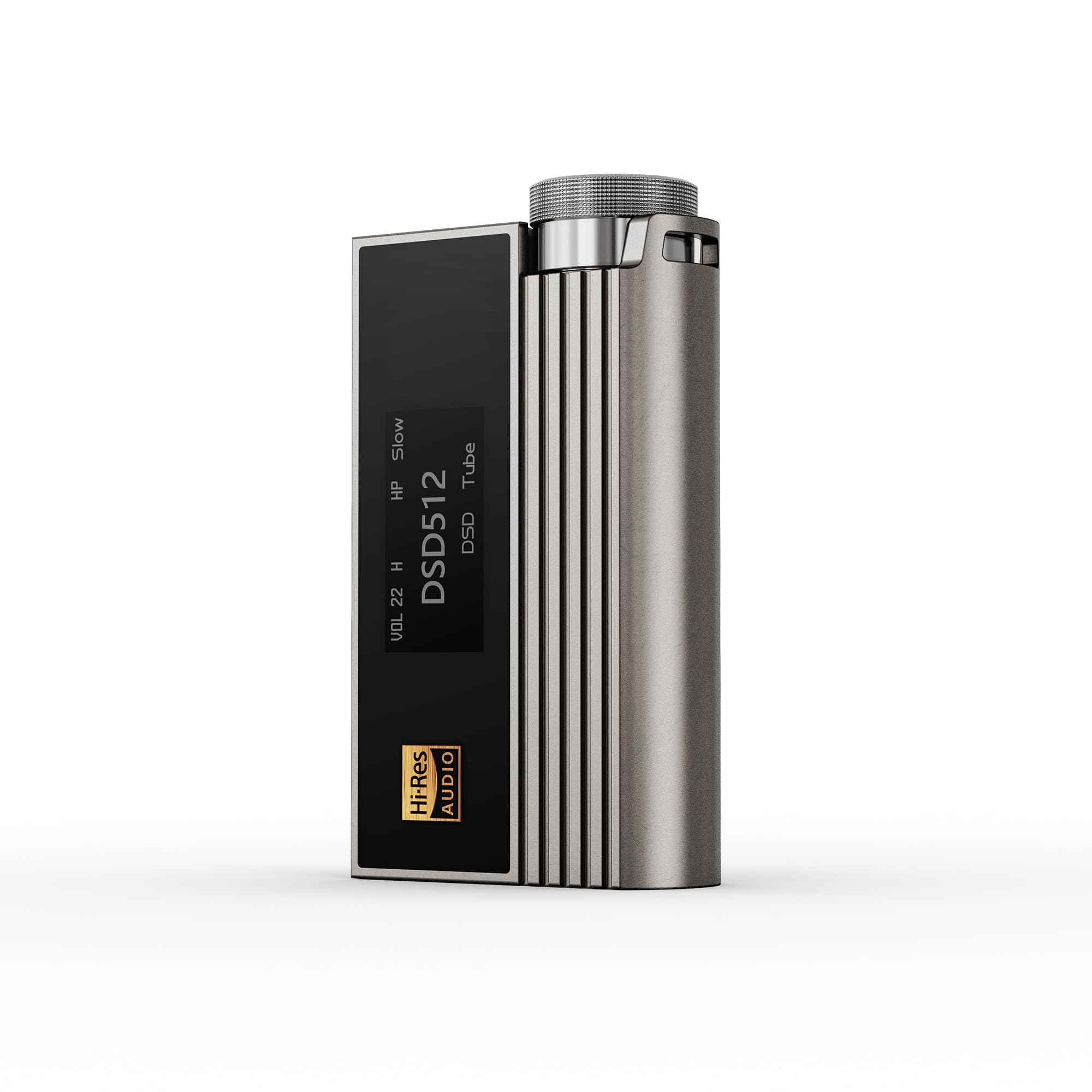 

iBasso Audio Nunchaku Vacuum Tube Portable Compact to USB DAC with Detachable CS43198 x OPAMP x 4 BUF634A x SPDIF Gain Dongle Low 120mA Power Includes сірий колір