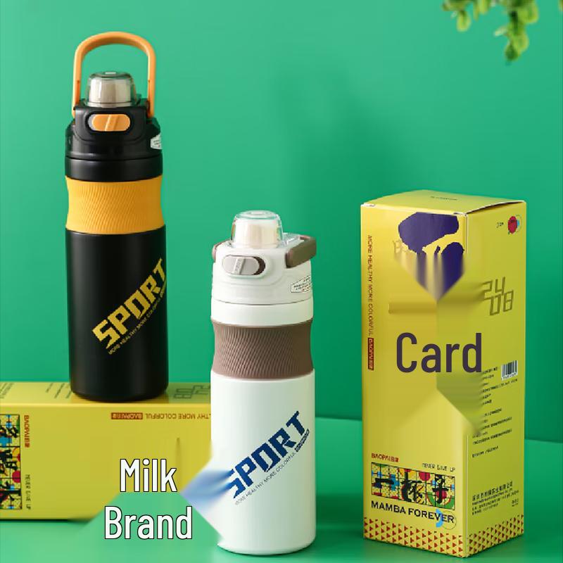 Bao Pai Mamba 316 Stainless Steel Double-Drink Kids Thermos