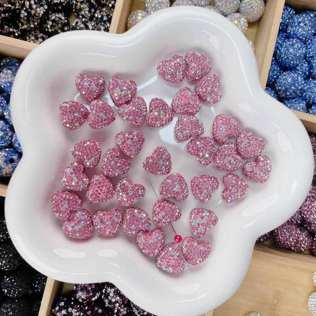 Handmade Rhinestone Crystal Beads for DIY Jewelry: Diamond Ball, Spacer, Pendant Materials