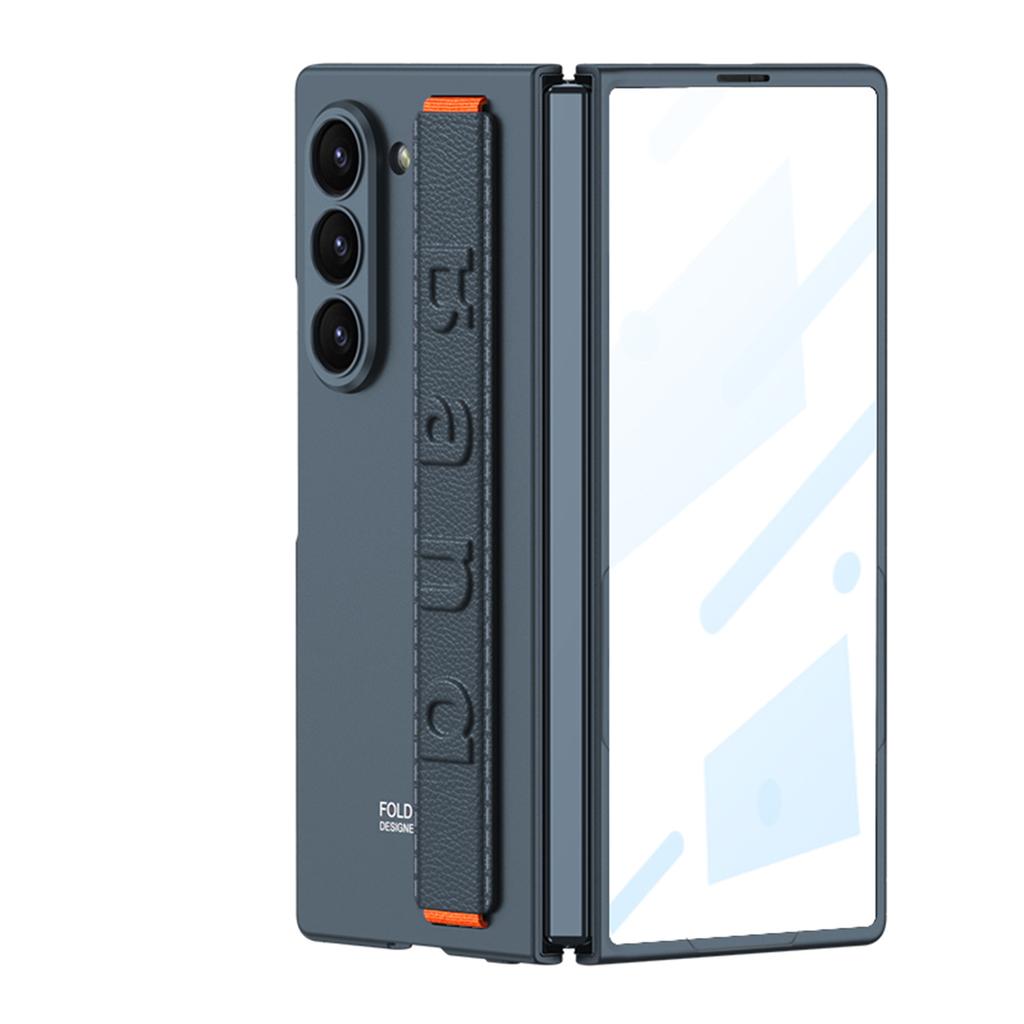 Samsung ZFold7 Folding Screen Mobile Phone Case Ultra Thin Wristband Shell Film Integrated Fold7 Precision Control Protection Case