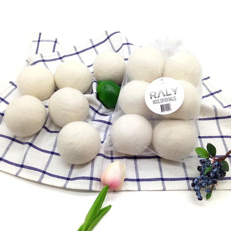 Eco-Friendly Wool Dryer Balls for Reducing Wrinkles and Static In Laundry