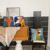 Stickerei Abstrakt Kissenbezug Baumwolle Kissenbezüge Picasso Dekorativ Überwurf Kissenbezüge für Sofa Wohnzimmer Heimdeko