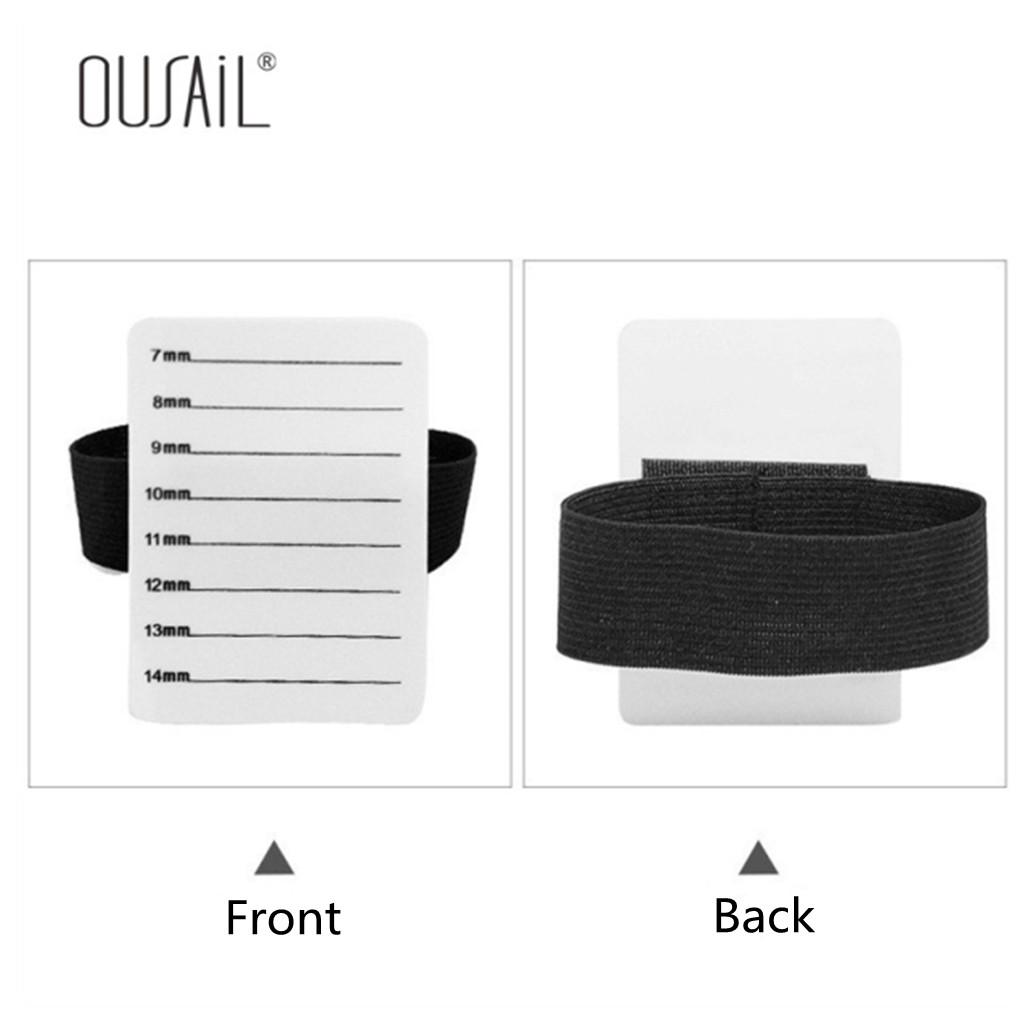 Beauty Akrylowa paleta do przedłużania rzęs i bandażowe podkładki żelowe do rzęs Materiały do ​​​​przedłużania rzęs