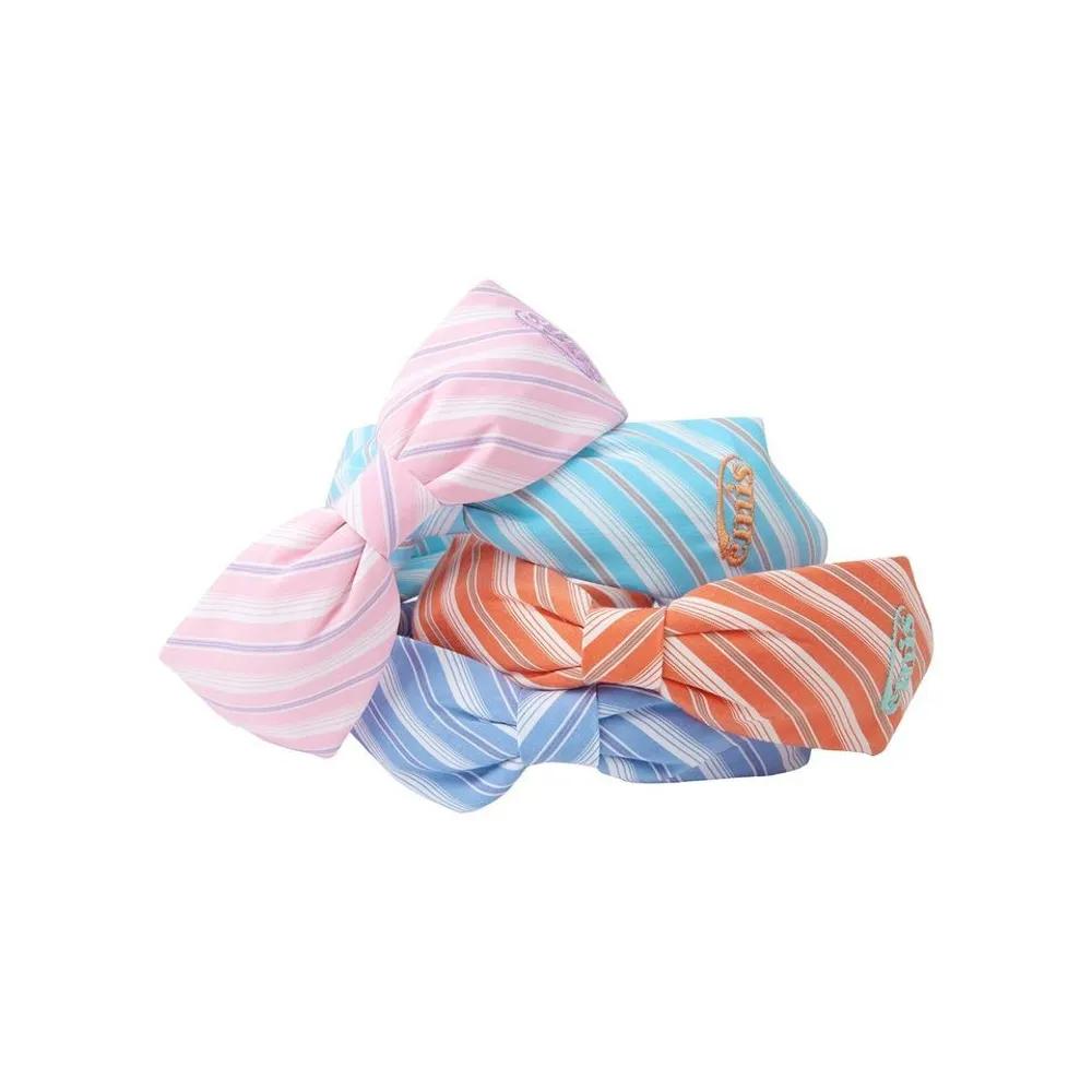 EMIS EMIS PIN STRIPE RIBBON HAIRBAND m1037_1334713 1257170 ORANGE