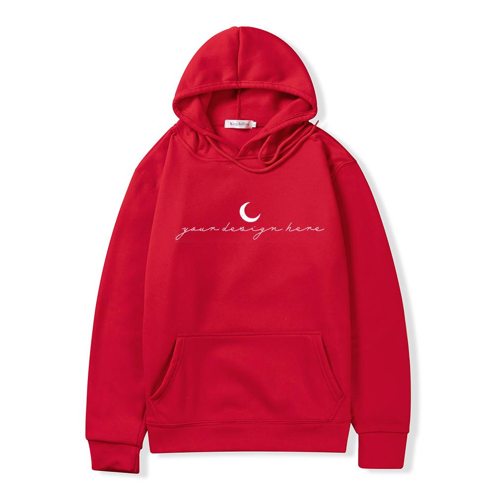 Letter Print Sweatshirt Hoodie Cotton Loose Long Sleeve Warm thick Pullover Casual 2023 New Pull Sweatshirts Creativity