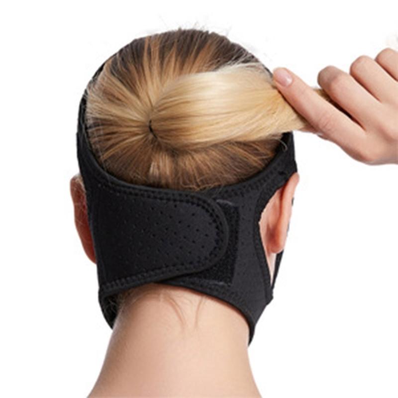 Breathable AntiSnoring Chin Straps Adjustable Design To Prevent Mouth Breathing for 21.65-23.62in Head Circumference