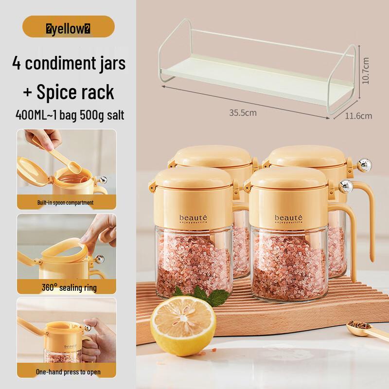 

Round Ball Sealed Countertop Seasoning Set