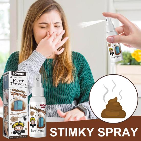 30ML Stinky Spray Safe Lasting Obvious Effect Smelly Stinky Gas Crap Stink Ass Bomb Spray for Halloween