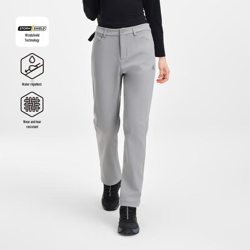 Pelliot Women s Outdoor Windproof Water-Repellent Hiking Softshell Pants M