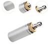 1pcs for Municipal Cleaning Turbo Nozzle High Pressure Quick Connect 360° Rotating Stainless Steel Body Ceramic Core