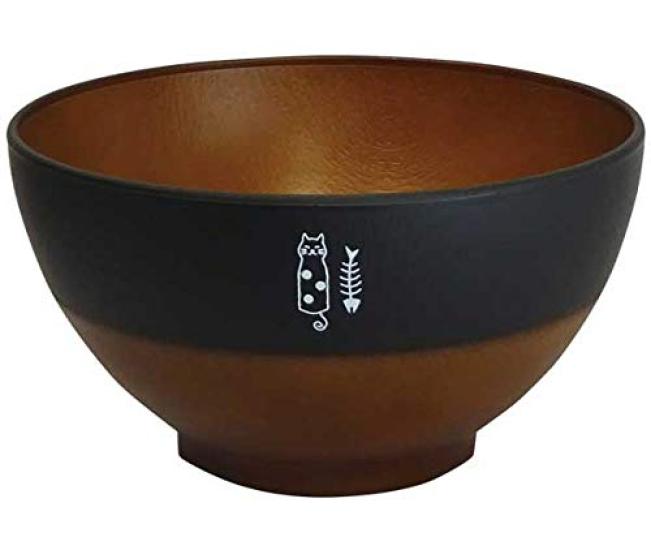 Silly Cat Black and Dishwasher Bowl, (Microwave Safe)