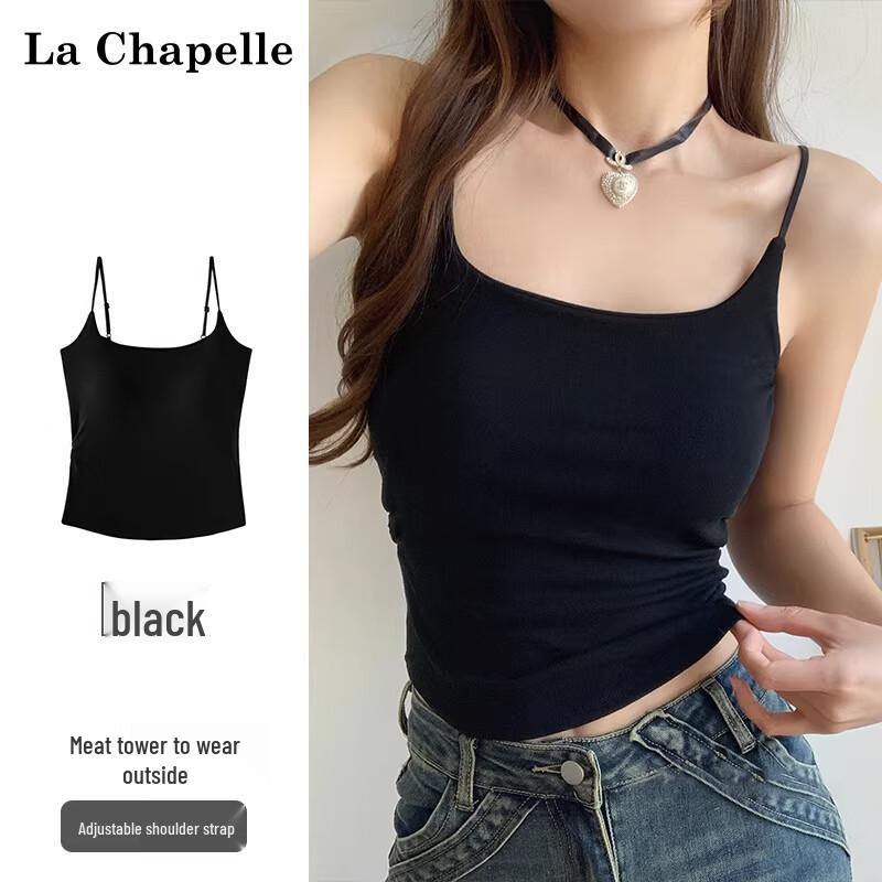 

La Chapelle Women s Adjustable Strap Camisole Top S