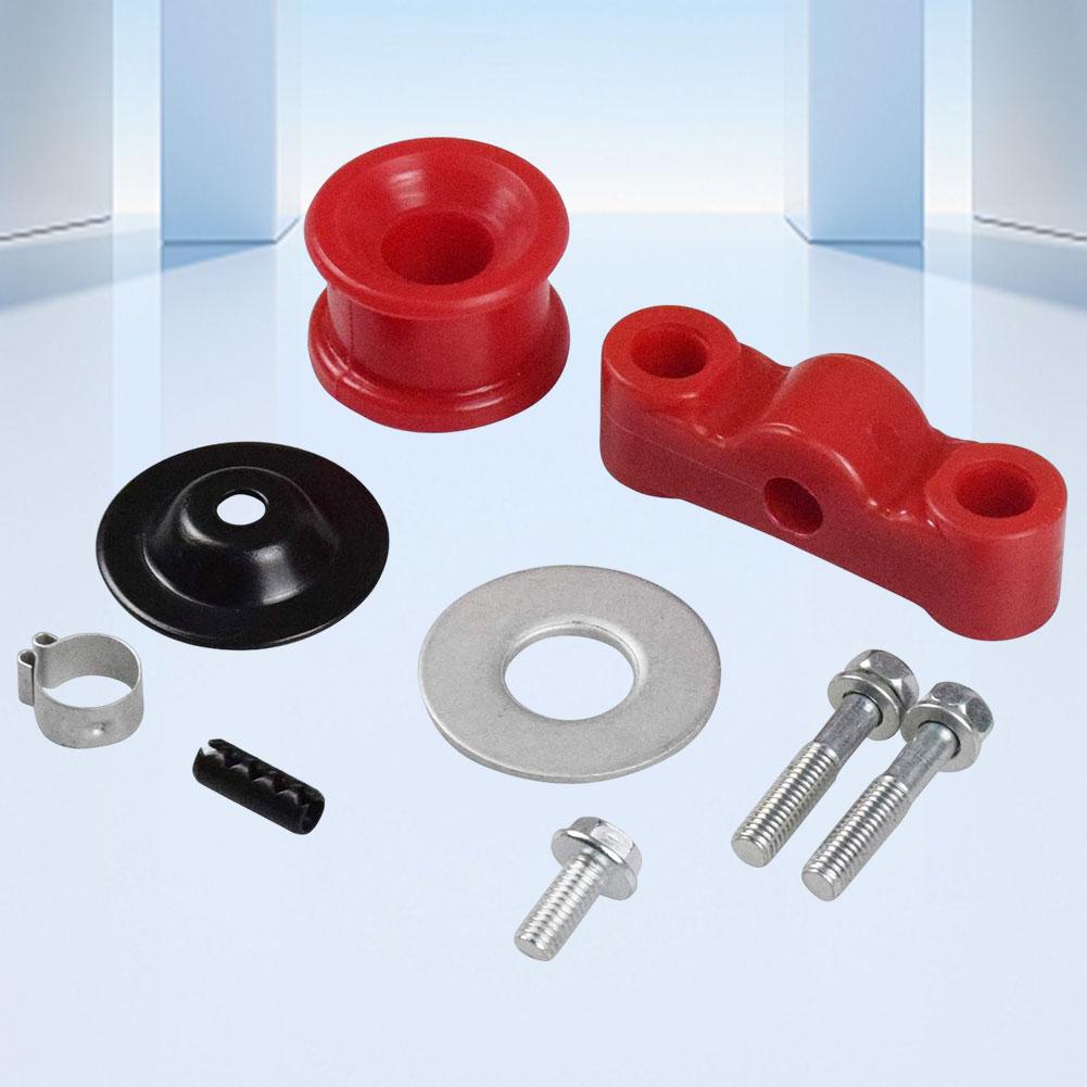 Car Shift Linkage Hardware Pin Clip & Bushing Wearproof Shift Linkage Bushings Set with Pin Resin for Honda Civic B Series 88-00