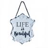 Iron Wall Hanging Retro Wall Decoration Pendant Doorplate Decoration Hanging  Shop
